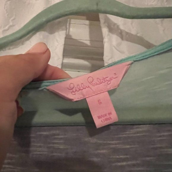 Lilly Pulitzer Riana Crystal Water Take Off Striped Jersey Maxi Dress Size Small - Picture 5 of 5